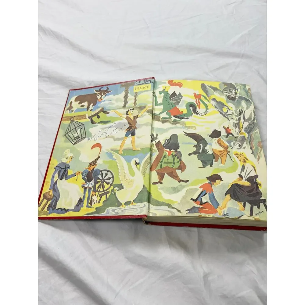 VTG First Story Book The Childrens Hour. Spencer Press. vintage childrens book